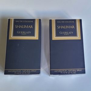 2 Pieces of SHALIMAR GUERLAIN Paris (75ml each)
